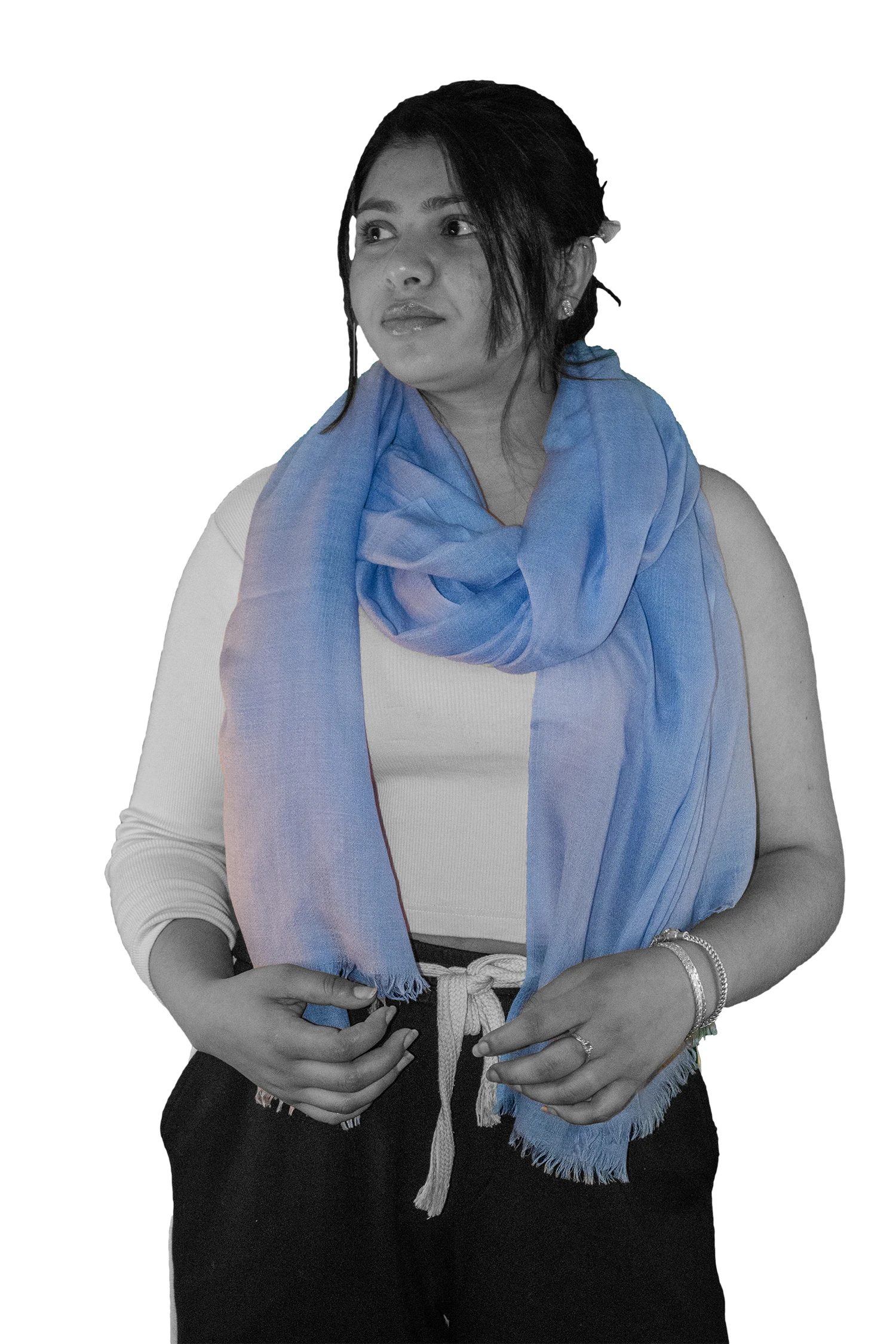 100% Cashmere Feather-Light Shawl