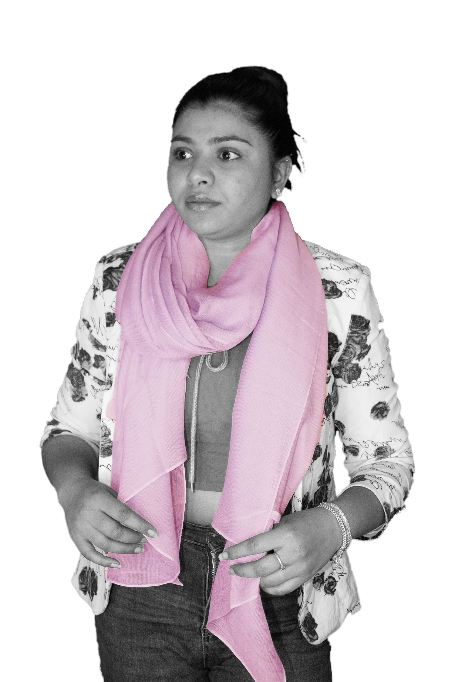 Summer Solace Stole – 80% Cashmere & 20% Silk